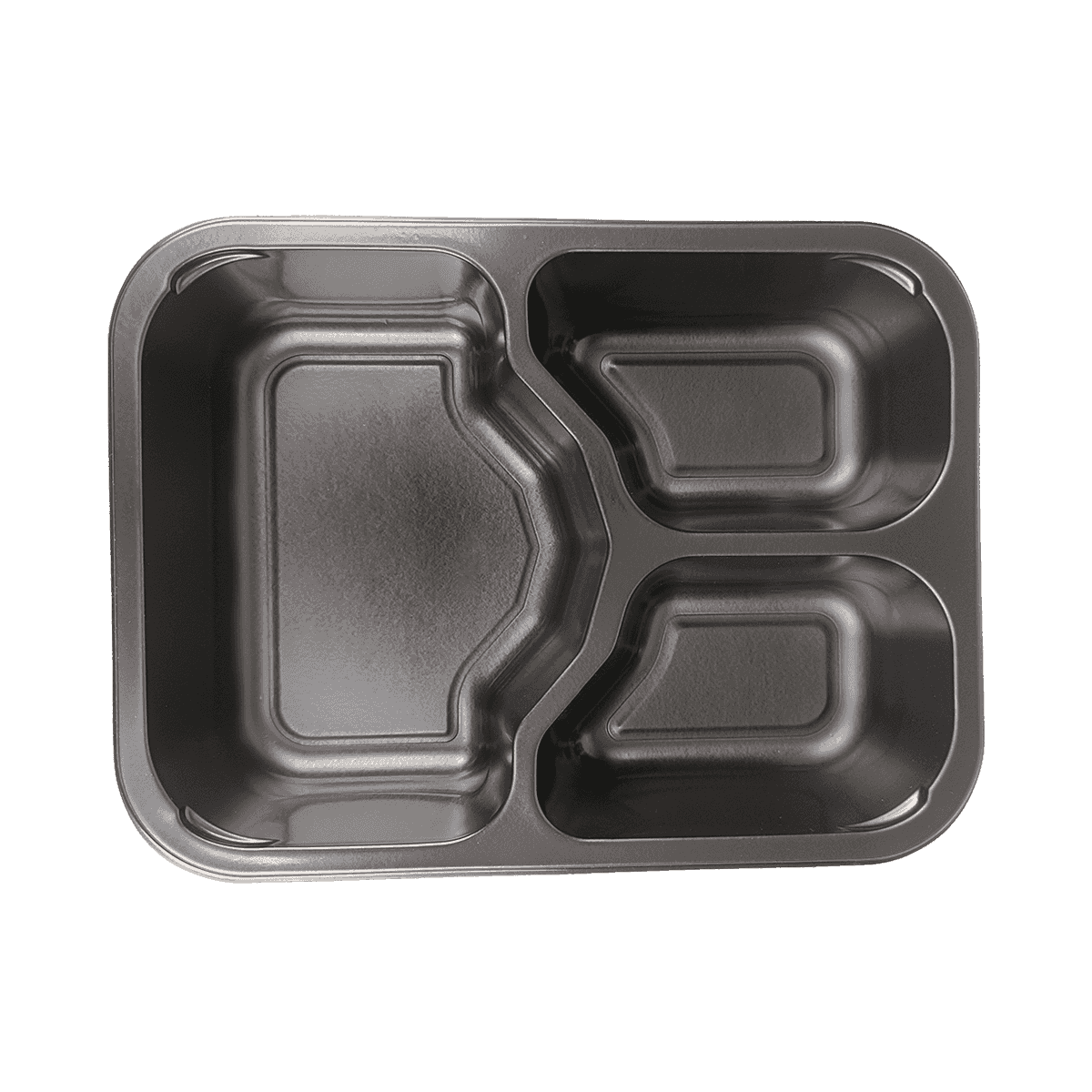 CP-3C-S-R 微波冷凍機安全膳食準(zhǔn)備3個隔間包裝CPET食品托盤